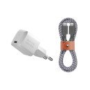 Native Union FAST30-CC-WHZEB-EU chargeur d'appareils mobiles Ordinateur portable, Smartphone, Tablette Blanc Secteur Charge rapide Intérieure