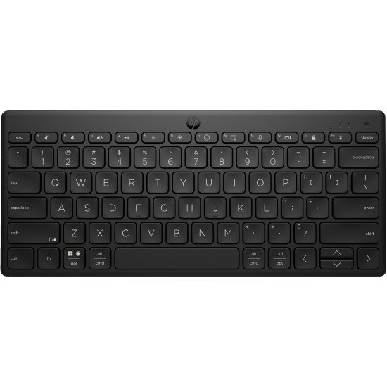HP 355 Compact Multi-Device KBD AZERTY clavier Maison Bluetooth Noir HP 355 Compact Multi-Device KBD AZERTY clavier Maison Bluetooth Noir