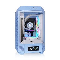 Thermaltake The Tower 250 Hydrangea Blue Mini Tower Bleu