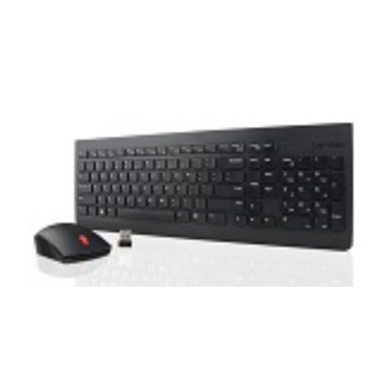 Lenovo 4X30M39467 clavier Anglais Noir