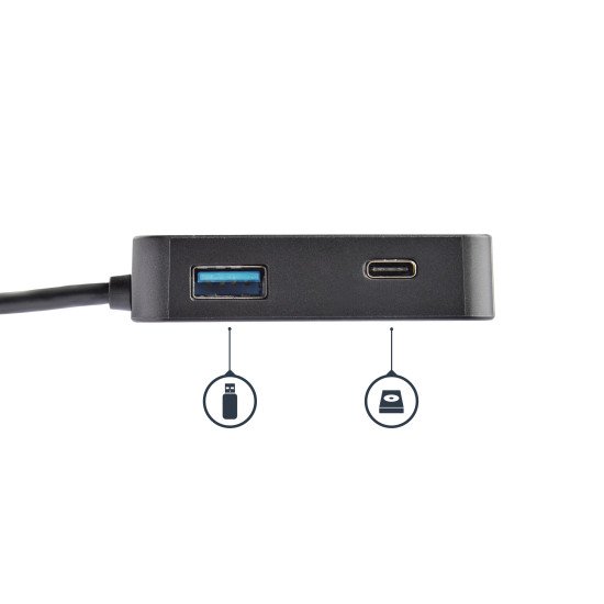 StarTech.com DKT30CHD station d'accueil USB 3.0 (3.1 Gen 1) Type-C