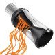 GEFU Spirelli 2.0 trancheuse Manuel Noir, Argent Plastique, Acier inoxydable GEFU Spirelli 2.0 trancheuse Manuel Noir, Argent Plastique, Acier inoxydable