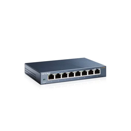 TP-LINK TL-SG108 V3.0 Switch Gigabit Ethernet TP-LINK TL-SG108 V3.0 Switch Gigabit Ethernet
