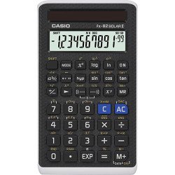 Casio FX-82Solar II calculatrice Poche Calculatrice scientifique Noir Casio FX-82Solar II calculatrice Poche Calculatrice scientifique Noir