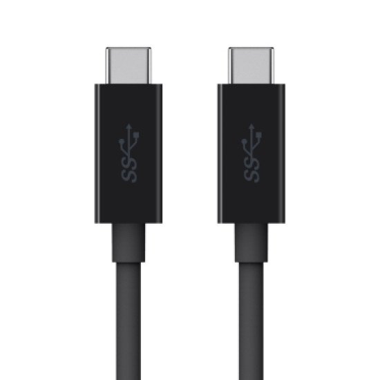Belkin F2CU049bt2M-BLK câble USB 2 m 3.2 Gen 1 (3.1 Gen 1) USB C Noir