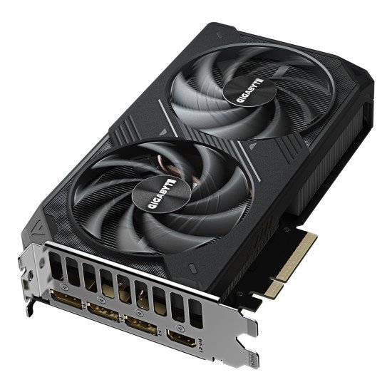 GIGABYTE GeForce RTX 5060 Ti WINDFORCE OC 16G Carte Graphique – 16 Go GDDR7, 128 bits, PCI-E 5.0, 2587 MHz Fréquence du processeur, 3 x DisplayPort, 1 x HDMI, GV-N506TWF2OC-16GD GIGABYTE GeForce RTX 5060 Ti WINDFORCE OC 16G Carte Graphique – 16 Go GDDR7, 128 bits, PCI-E 5.0, 2587 MHz Fréquence du processeur, 3 x DisplayPort, 1 x HDMI, GV-N506TWF2OC-16GD