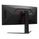 AOC G4 CU34G4ZCA écran PC 86,4 cm (34") 3440 x 1440 pixels Wide Quad HD Noir, Rouge