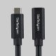 StarTech.com Câble Prolongateur USB4 de 60cm, 40Gbps, Compatible Thunderbolt 4, Charge 240W, 8K 60Hz/4K 240Hz, USB-C Mâle vers Femelle
