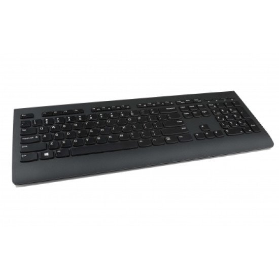 Lenovo 4X30H56844 clavier RF sans fil Belge, Français Noir