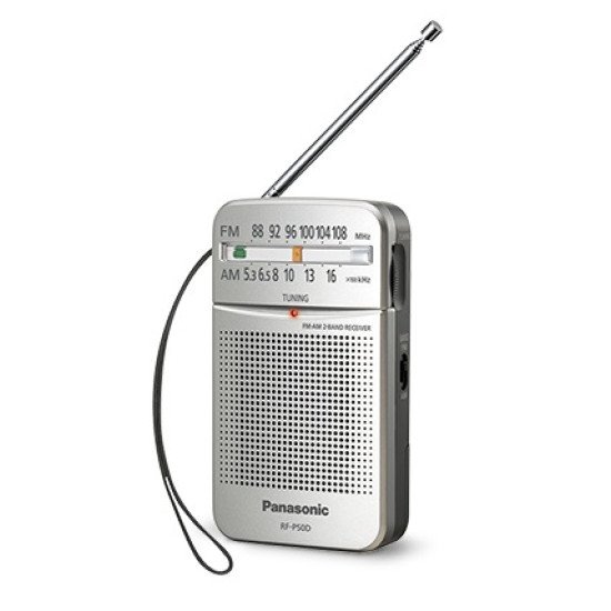 Panasonic RF-P50D Portable Numérique Argent