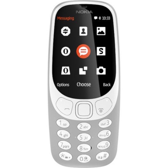 Nokia 3310 6,1 cm (2.4") Gris Téléphone numérique