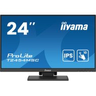 iiyama ProLite T2454MSC-B2AG écran PC 60,5 cm (23.8") 1920 x 1080 pixels Full HD LED Écran tactile Multi-utilisateur Noir