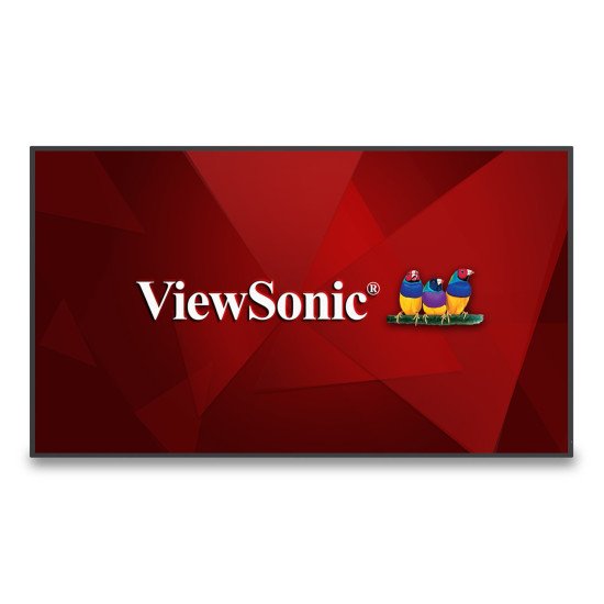 Viewsonic CDE5530 affichage de messages Panneau plat de signalisation numérique 139,7 cm (55") LCD 450 cd/m² 4K Ultra HD Noir Intégré dans le processeur Android 11 24/7