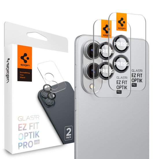 Spigen GLAS.tR EZ Fit Optik Pro HD Protecteur d'objectif caméra Samsung 2 pièce(s) Spigen GLAS.tR EZ Fit Optik Pro HD Protecteur d'objectif caméra Samsung 2 pièce(s)