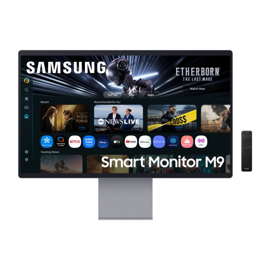 Samsung M90SF écran PC 81,3 cm (32") 3840 x 2160 pixels 4K Ultra HD OLED Argent