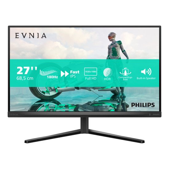 Philips Evnia 27M2N3200A/00 LED display 68,6 cm (27") 1920 x 1080 pixels Full HD LCD Noir Philips Evnia 27M2N3200A/00 LED display 68,6 cm (27") 1920 x 1080 pixels Full HD LCD Noir
