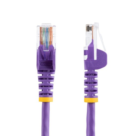 StarTech.com Câble réseau Cat5e sans crochet de 10 m - Violet