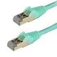 StarTech.com Câble réseau Cat6a STP blindé sans crochet de 2 m - Aqua StarTech.com Câble réseau Cat6a STP blindé sans crochet de 2 m - Aqua