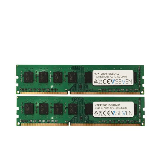 V7 V7K1280016GBD-LV 16Go DDR3 PC3L-12800 - 1600MHz DIMM