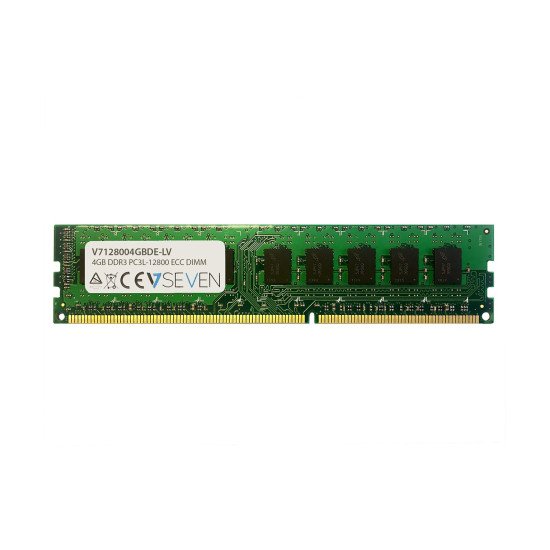 V7 V7128004GBDE-LV 4Go DDR3 PC3L-12800 - 1600MHz ECC DIMM