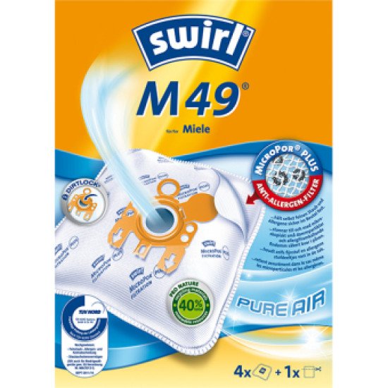 Swirl M 49 Sac à poussière