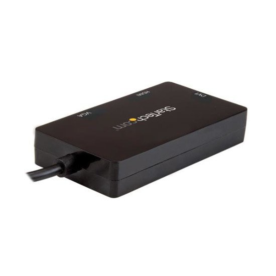 StarTech.com Adaptateur multiport USB-C - 3 en 1 - USB Type-C vers HDMI DVI ou VGA