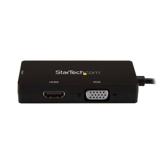 StarTech.com Adaptateur multiport USB-C - 3 en 1 - USB Type-C vers HDMI DVI ou VGA