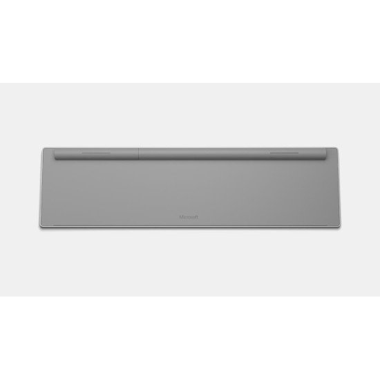 Microsoft Surface keyboard clavier RF sans fil + Bluetooth Espagnol Gris