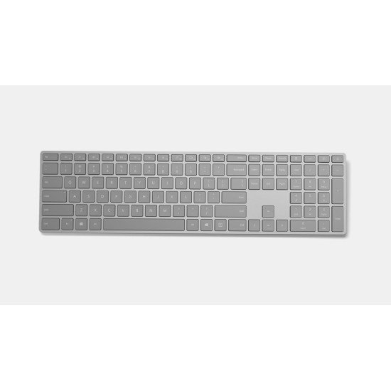 Microsoft Surface keyboard clavier RF sans fil + Bluetooth Espagnol Gris