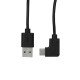 StarTech.com Câble USB-A vers USB-C à angle droit de 1 m - M/M - USB 2.0