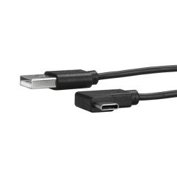 StarTech.com Câble USB-A vers USB-C à angle droit de 1 m - M/M - USB 2.0 StarTech.com Câble USB-A vers USB-C à angle droit de 1 m - M/M - USB 2.0
