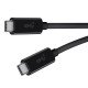 Belkin F2CU052BT1M-BLK câble USB 1 m 3.2 Gen 1 (3.1 Gen 1) USB C Noir Belkin F2CU052BT1M-BLK câble USB 1 m 3.2 Gen 1 (3.1 Gen 1) USB C Noir