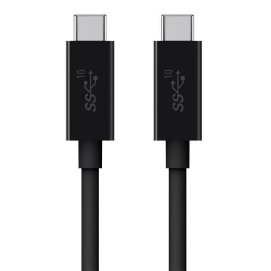Belkin F2CU052BT1M-BLK câble USB 1 m 3.2 Gen 1 (3.1 Gen 1) USB C Noir Belkin F2CU052BT1M-BLK câble USB 1 m 3.2 Gen 1 (3.1 Gen 1) USB C Noir