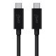 Belkin F2CU052BT1M-BLK câble USB 1 m 3.2 Gen 1 (3.1 Gen 1) USB C Noir Belkin F2CU052BT1M-BLK câble USB 1 m 3.2 Gen 1 (3.1 Gen 1) USB C Noir