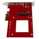 StarTech.com Adaptateur U.2 vers PCIe pour SSD U.2 NVMe - SFF-8639 - PCI Express 3.0 x4