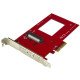 StarTech.com Adaptateur U.2 vers PCIe pour SSD U.2 NVMe - SFF-8639 - PCI Express 3.0 x4