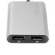 StarTech.com Adaptateur Thunderbolt 3 vers double DisplayPort - 4K 60 Hz - Compatible Mac et Windows