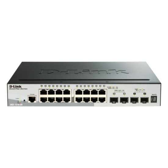 D-Link DGS-1510-52XMP Géré L3 Gigabit Ethernet (10/100/1000) Connexion Ethernet POE Noir D-Link DGS-1510-52XMP Géré L3 Gigabit Ethernet (10/100/1000) Connexion Ethernet POE Noir