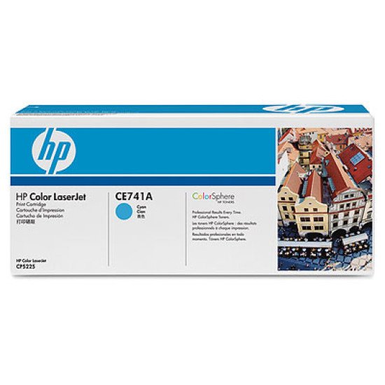 HP Color LaserJet CE741A / CE741A Toner Cyan
