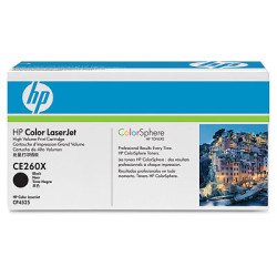 HP CE260X cartouche toner et laser / CE260X Toner Noir HP CE260X cartouche toner et laser / CE260X Toner Noir