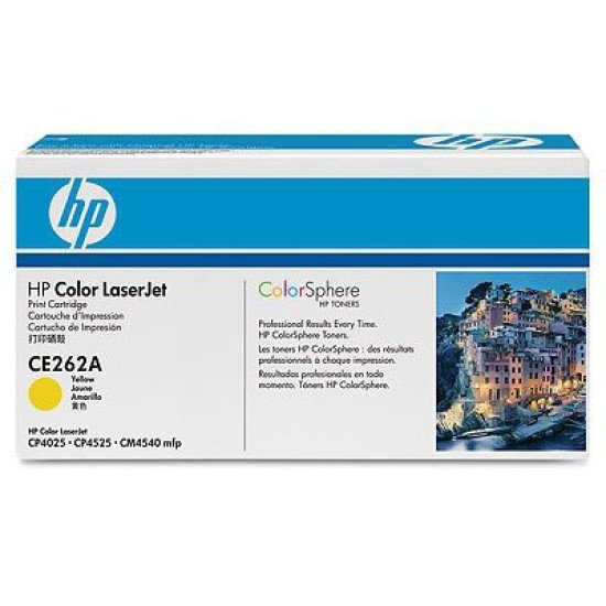 HP 648A / CE262A Toner Jaune