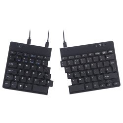 R-Go Tools R-Go Split Break Clavier Ergonomique, QWERTY (US), noir, filaire R-Go Tools R-Go Split Break Clavier Ergonomique, QWERTY (US), noir, filaire