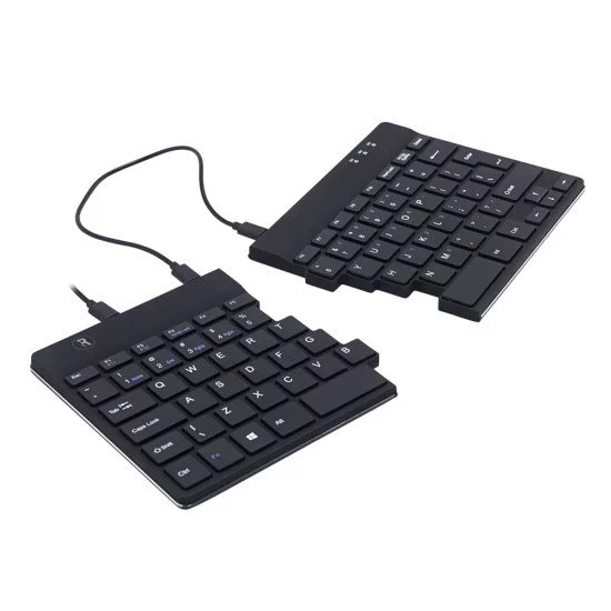 R-Go Tools R-Go Split Break Clavier Ergonomique, QWERTY (US), noir, filaire R-Go Tools R-Go Split Break Clavier Ergonomique, QWERTY (US), noir, filaire