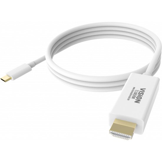 Vision TC 2MUSBCHDMI adaptateur et connecteur de câbles HDMI USB-C