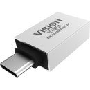 Vision TC-USBC3A adaptateur et connecteur de câbles USB-A USB-C Vision TC-USBC3A adaptateur et connecteur de câbles USB-A USB-C