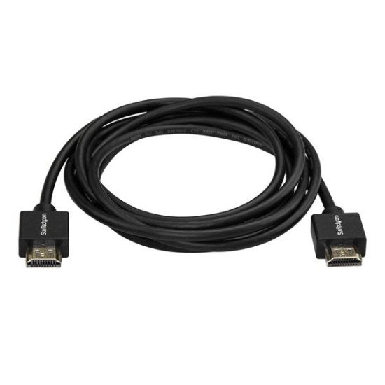 StarTech.com HDMM2MLP câble HDMI 2 m HDMI Type A (Standard) Noir