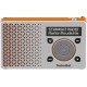 TechniSat DigitRadio 1 Portable Numérique Orange, Argent