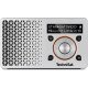 TechniSat DigitRadio 1 Portable Numérique Orange, Argent