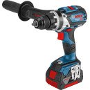 Bosch GSR 18V-85 C Professional 2100 tr/min Sans clé Noir, Bleu, Argent