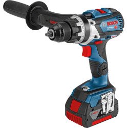 Bosch GSR 18V-85 C Professional 2100 tr/min Sans clé Noir, Bleu, Argent